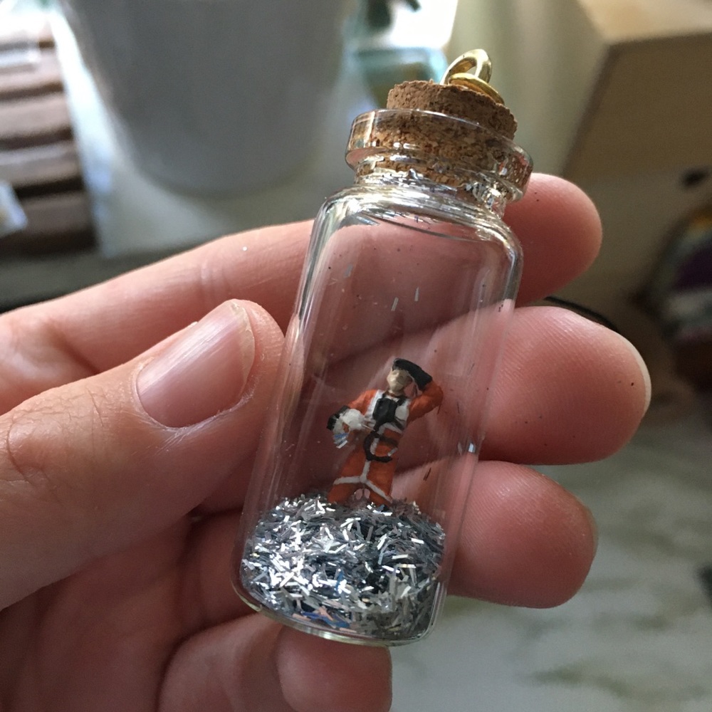 Star Wars Bottle Keychain - X-wing pilot